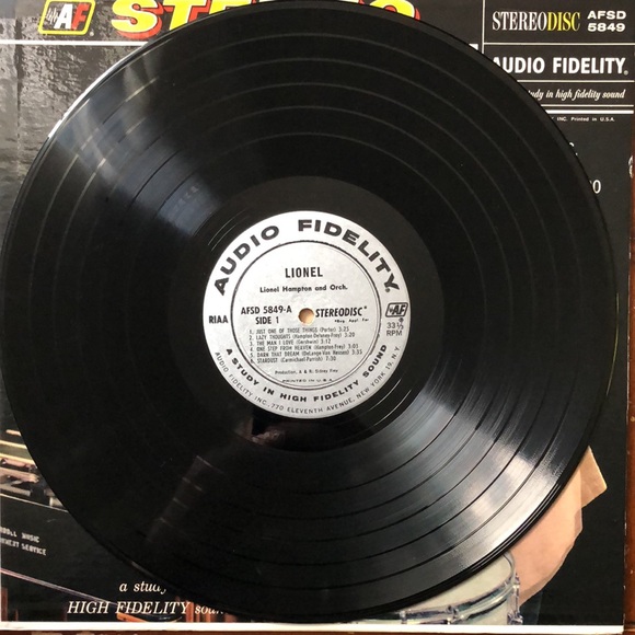 Lionel Hampton Vinyl Lp - Picture 6 of 7